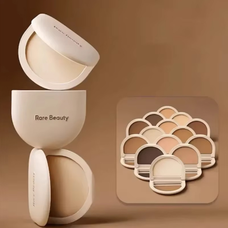 Beauty Makeup Fixer Natural - レアビューティーフィクサーパウダーコンパクトスムース耐水性汗防止ナチュラルメイクアップデコレーションフェイシャルコンタースティック化粧品