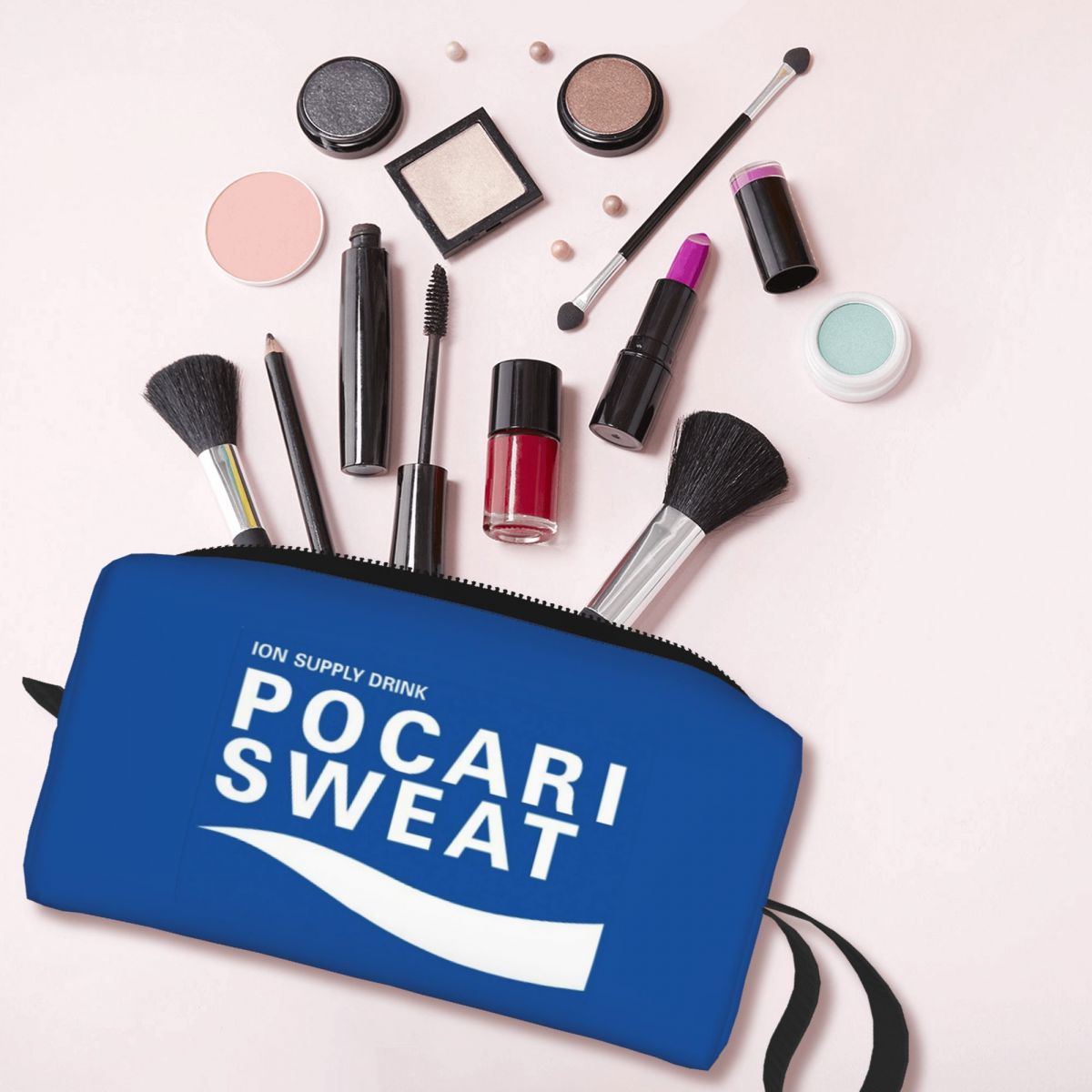 Just Beauty Makeup - Just Some Pocari Sweat Merch メイクアップバッグ