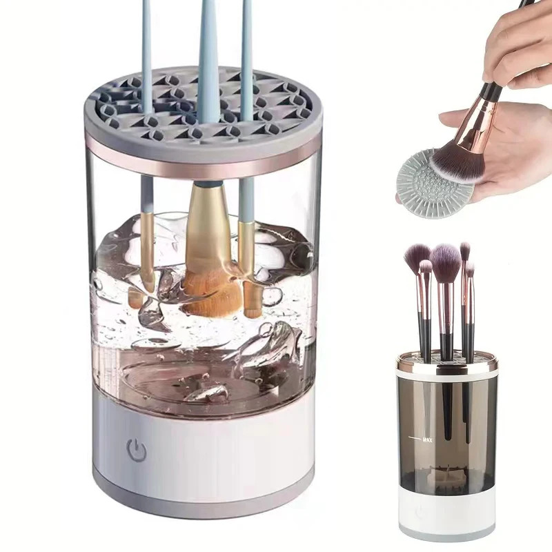自動電動メイクブラシクリーナー USBプラグ式 ポータブルア - Beauty Makeup Eyeshadow のレビューと価格