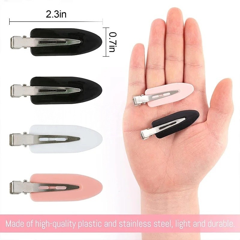 10個/セット 女性用ノーベンドシームレスヘアクリップ -  - Makeup Beauty Set のレビューと価格