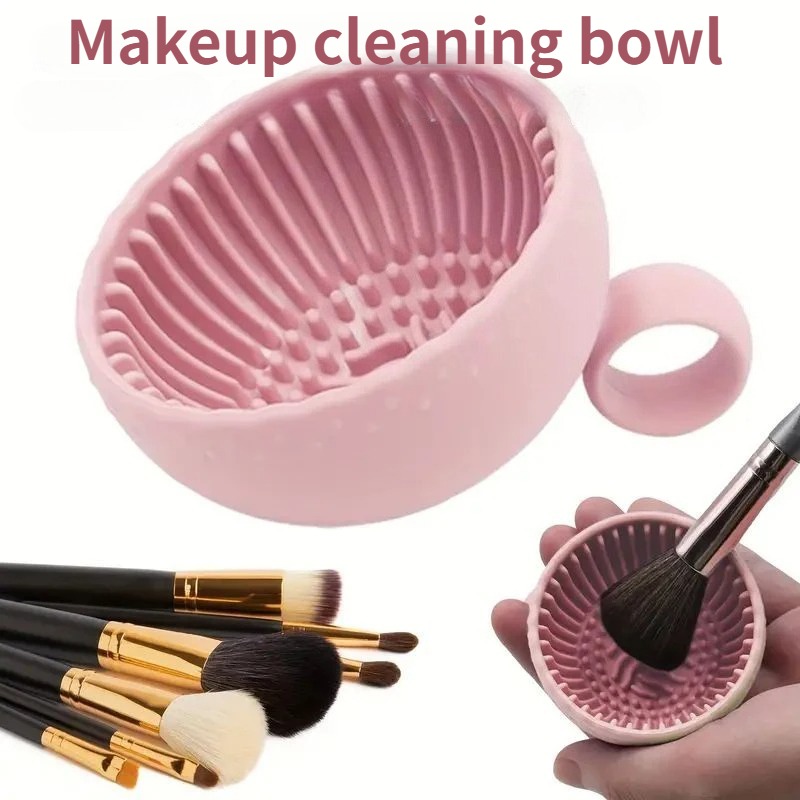ソフトシリコン製メイクブラシクリーナーボウル 折りたたみ式パ - Beauty Makeup Eyeshadow のレビューと価格
