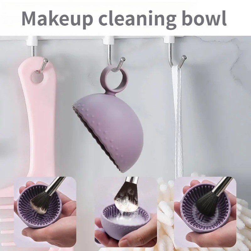 ソフトシリコン製メイクブラシクリーナーボウル 折りたたみ式パ - Beauty Makeup Eyeshadow のレビューと価格