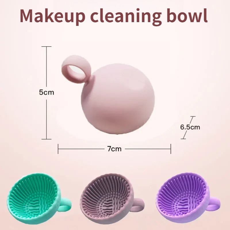 ソフトシリコン製メイクブラシクリーナーボウル 折りたたみ式パ - Beauty Makeup Eyeshadow のレビューと価格