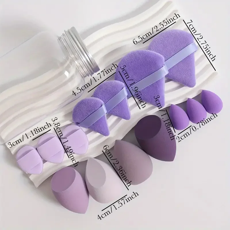 14 個メイクスポンジセット美容スポンジブレンダー Tria - Beauty Bay Makeup のレビューと価格
