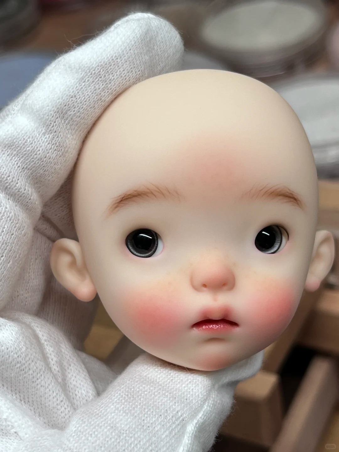 1/6スケールSD BJDドールヘッド - doudou 美 - Just Beauty Makeup のレビューと価格