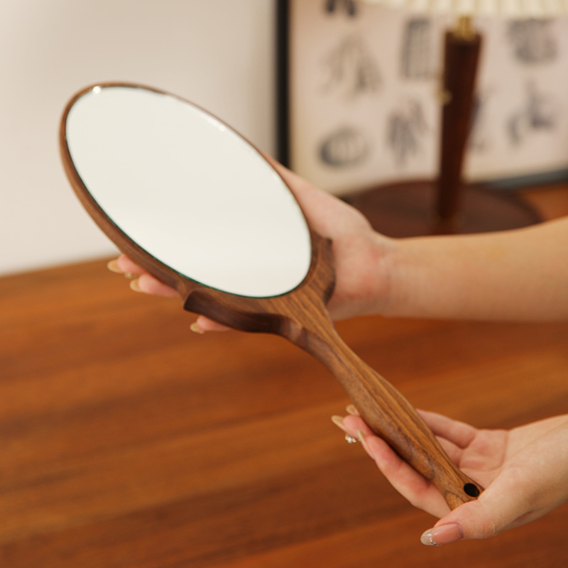 ヴィンテージ北米産ブラックウォールナット無垢材ハンドヘルドミ - Beauty Makeup Definition のレビューと価格