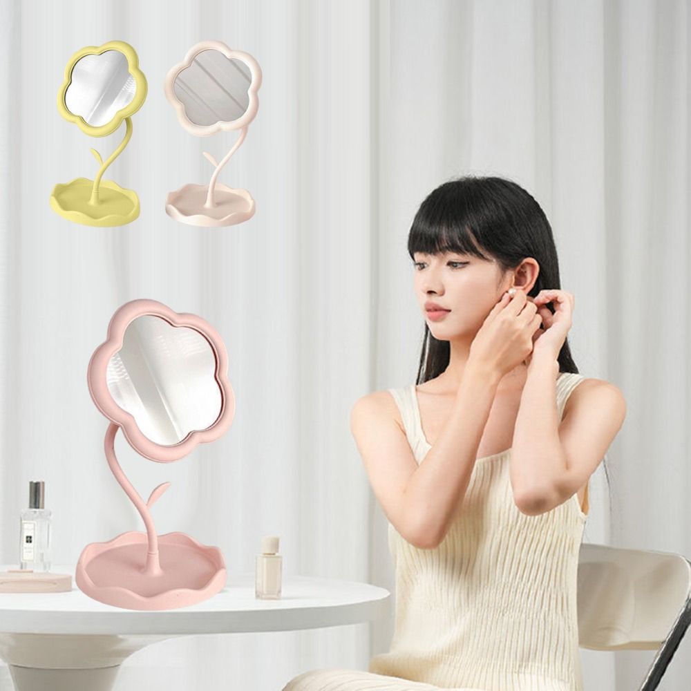 ポータブルひまわり型化粧鏡取り外し可能な多用途ドレッシングミ - Beauty Makeup Definition のレビューと価格