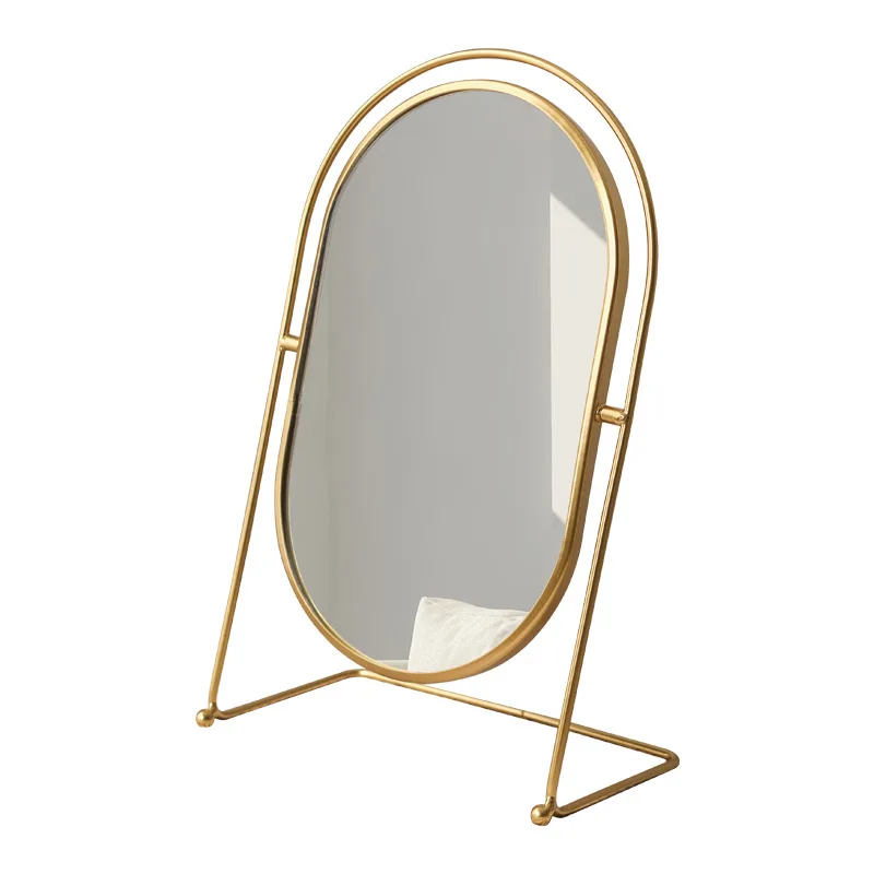 360 °   回転化粧鏡金属高精細デスクトップドレッシング - Beauty Makeup Definition のレビューと価格