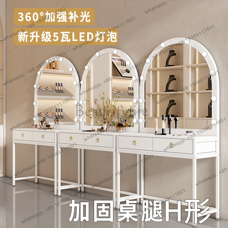 ランプ付きドレッシングテーブル、ドレス、ウェディングショップ - Beauty Makeup Training のレビューと価格