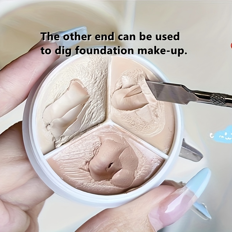 ステンレス鋼メイクアップミキサーネイルアートポリッシュミキシ - Beauty Makeup Eyeshadow のレビューと価格