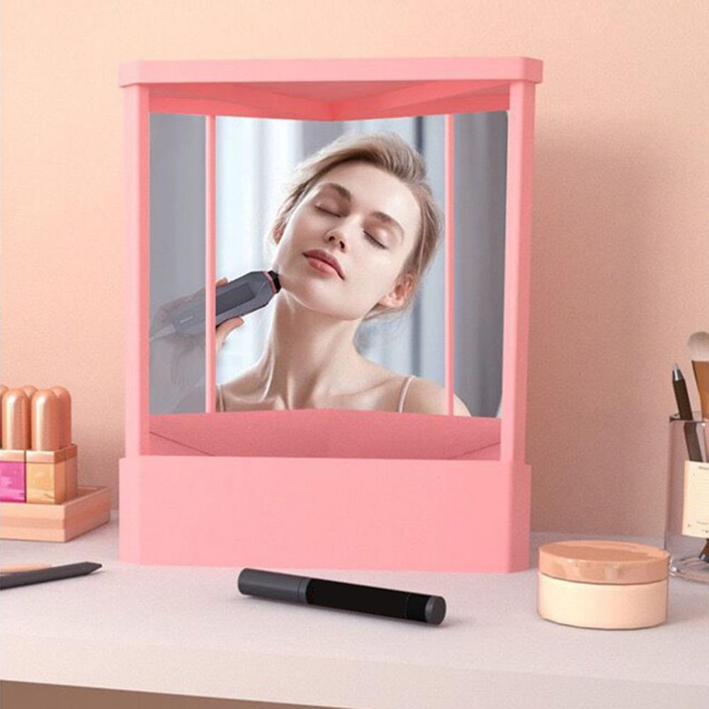 非反転鏡精密リアルイメージバニティメイクアップミラー非拡大鏡 - Beauty Real Makeup のレビューと価格