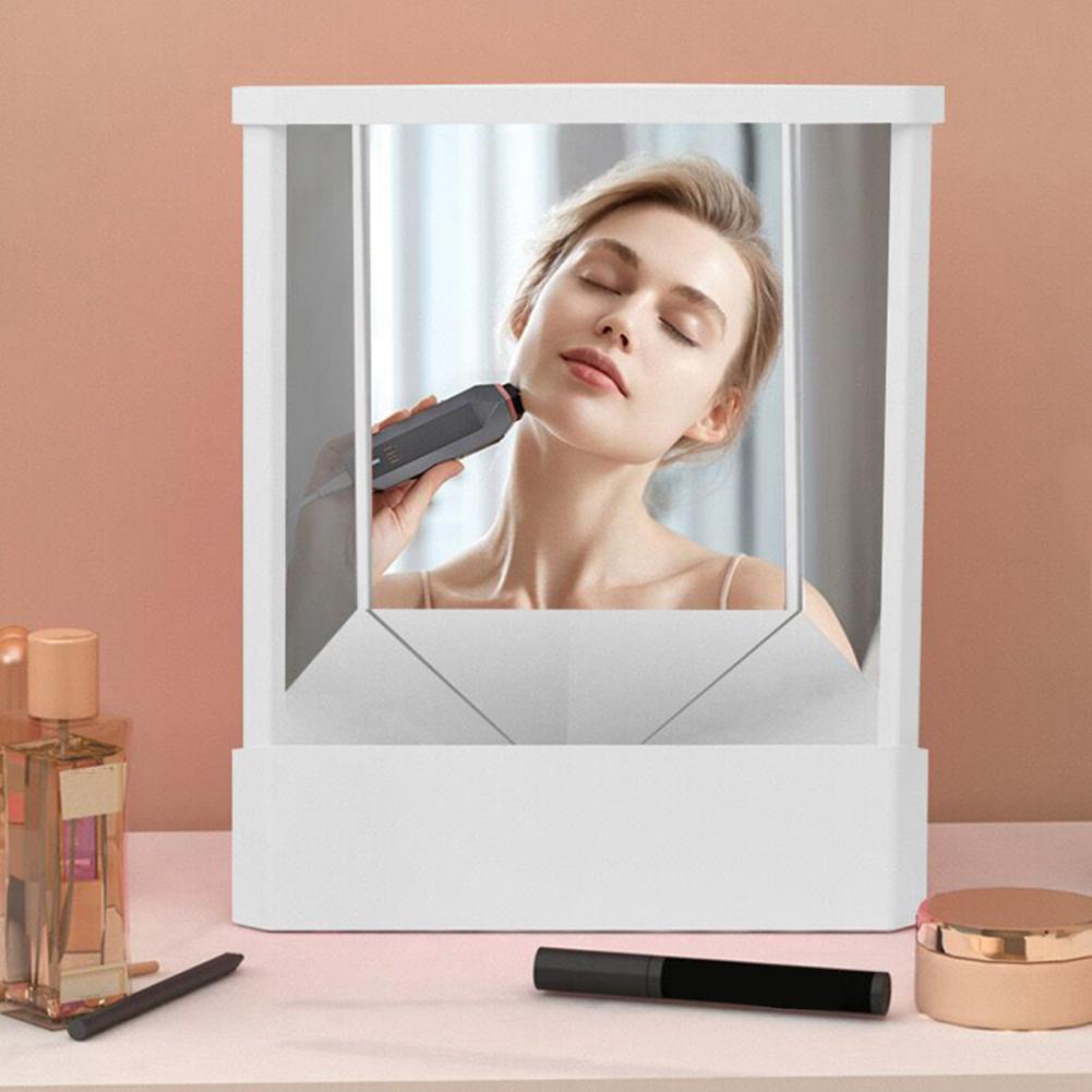 非反転鏡精密リアルイメージバニティメイクアップミラー非拡大鏡 - Beauty Real Makeup のレビューと価格