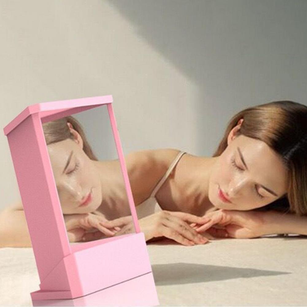 非反転鏡精密リアルイメージバニティメイクアップミラー非拡大鏡 - Beauty Real Makeup のレビューと価格