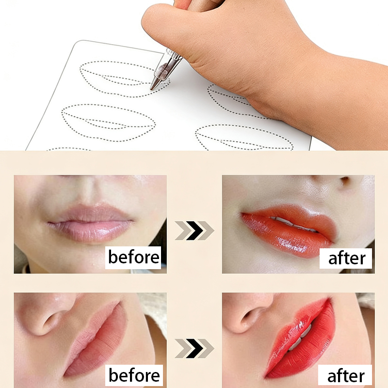 シリコン製タトゥー唇練習用スキン マイクロブレーディング用  - Beauty Makeup Training のレビューと価格