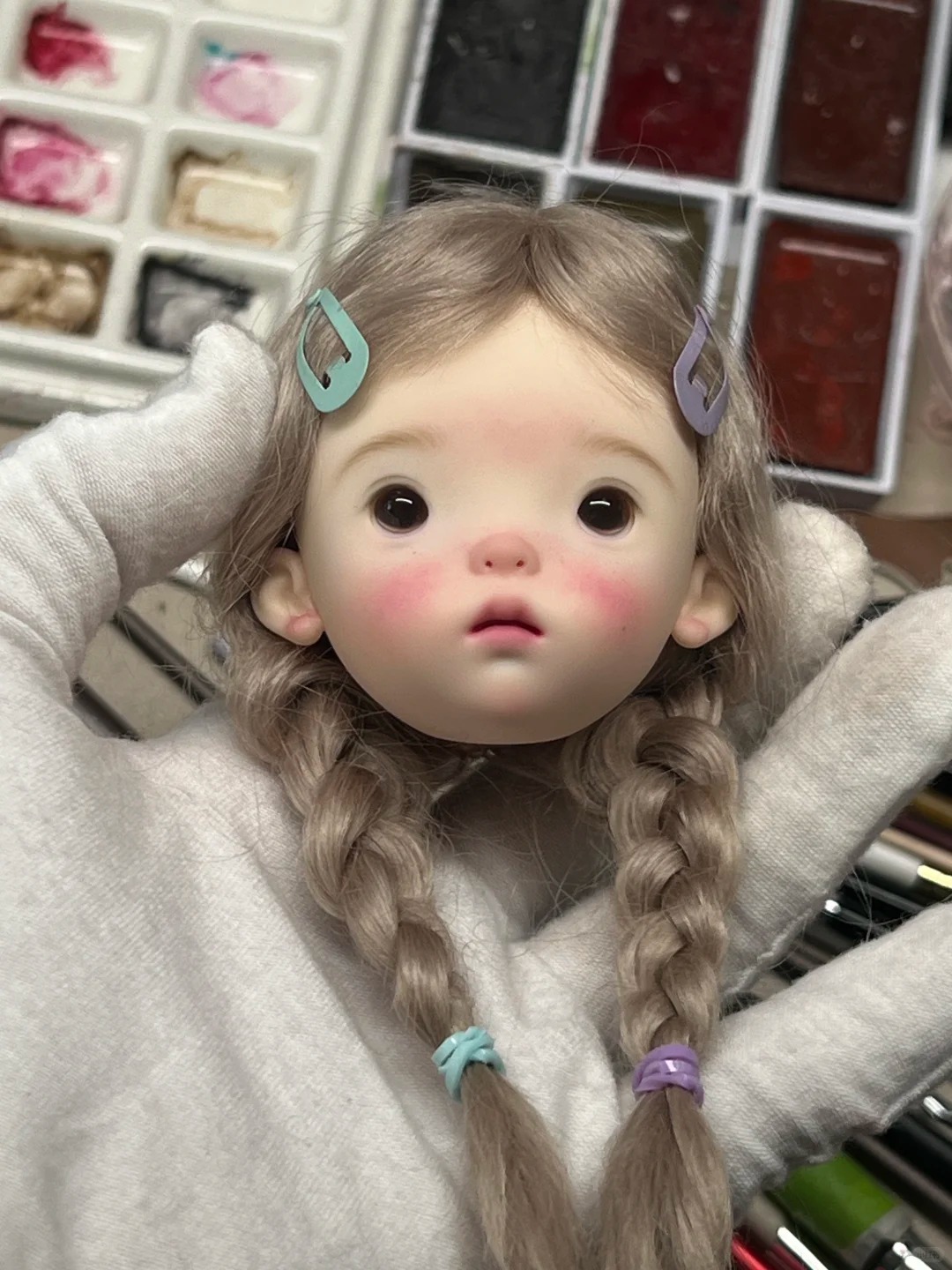 SD BJD 人形 1/6 Landoudou 頭美少女メイ - Just Beauty Makeup のレビューと価格