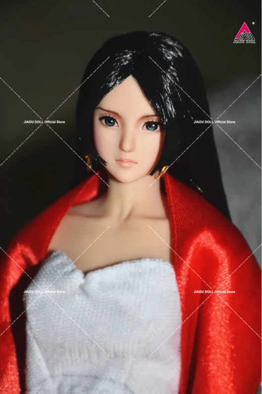 1/6 美少女オビツヘッドスカルプトアニメキャラクター黒髪メ - Beauty Real Makeup のレビューと価格