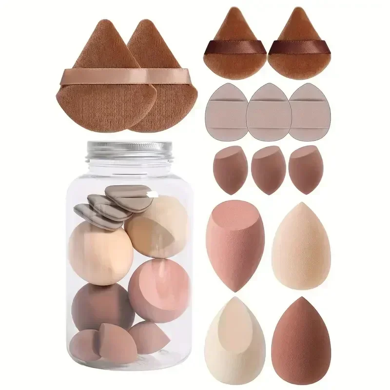 12/14 個メイクスポンジ化粧パフファンデーションスポンジ - Beauty Bay Makeup のレビューと価格
