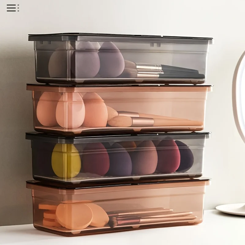 メイクブラシ収納ボックス、ドレッシングテーブルビューティーエ - Beauty Makeup Eyeshadow のレビューと価格