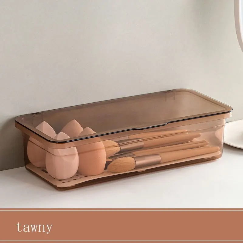 メイクブラシ収納ボックス、ドレッシングテーブルビューティーエ - Beauty Makeup Eyeshadow のレビューと価格