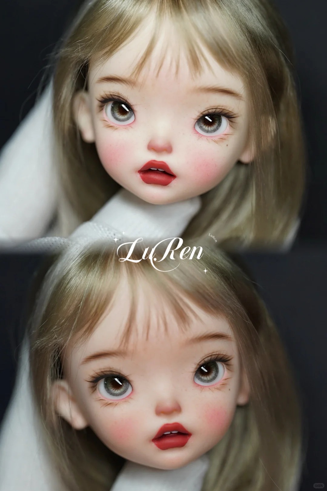 1/6スケールSD BJDドールヘッド、絶妙なリップメイク付 - Just Beauty Makeup のレビューと価格