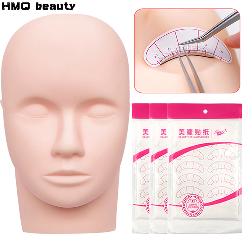 まつげエクステンショントレーニングヘッドメイク練習モデルキッ - Beauty Makeup Training のレビューと価格