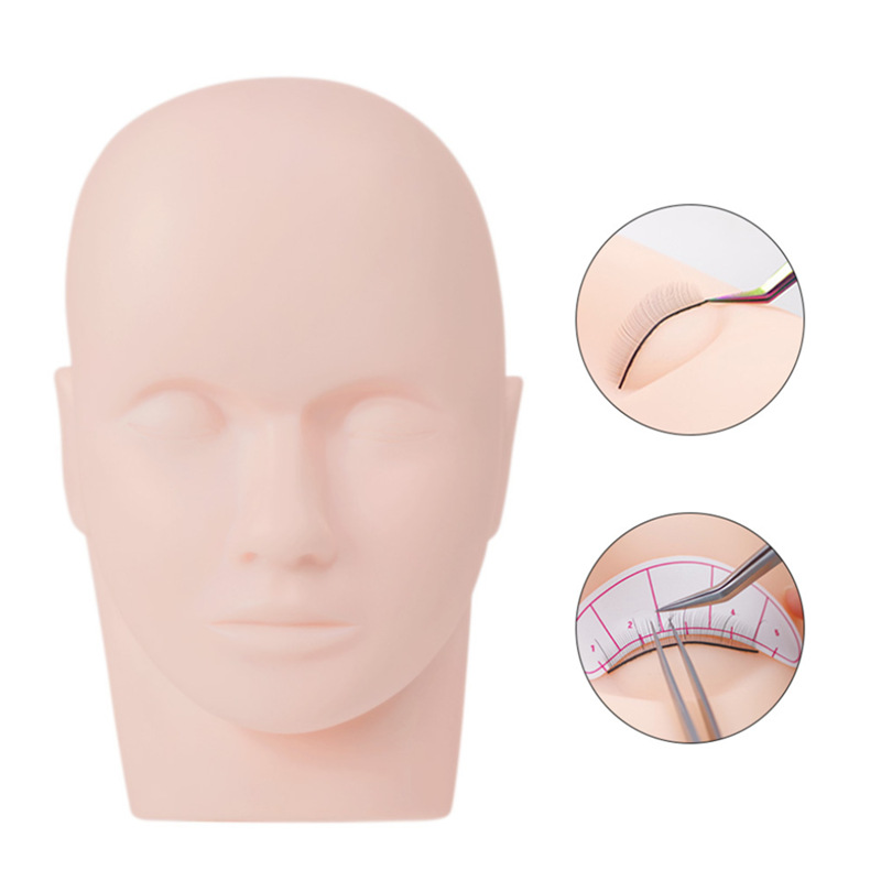 まつげエクステンショントレーニングヘッドメイク練習モデルキッ - Beauty Makeup Training のレビューと価格