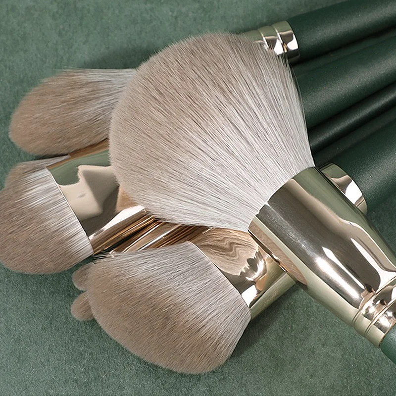 14 個のメイクブラシソフトふわふわメイクツール化粧品パウダ - Beauty Makeup Eyeshadow のレビューと価格