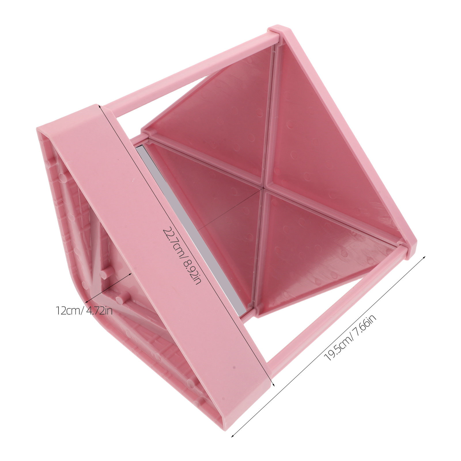 非反転化粧鏡リアルリフレクションビューティーミラー、スタンド - Beauty Real Makeup のレビューと価格