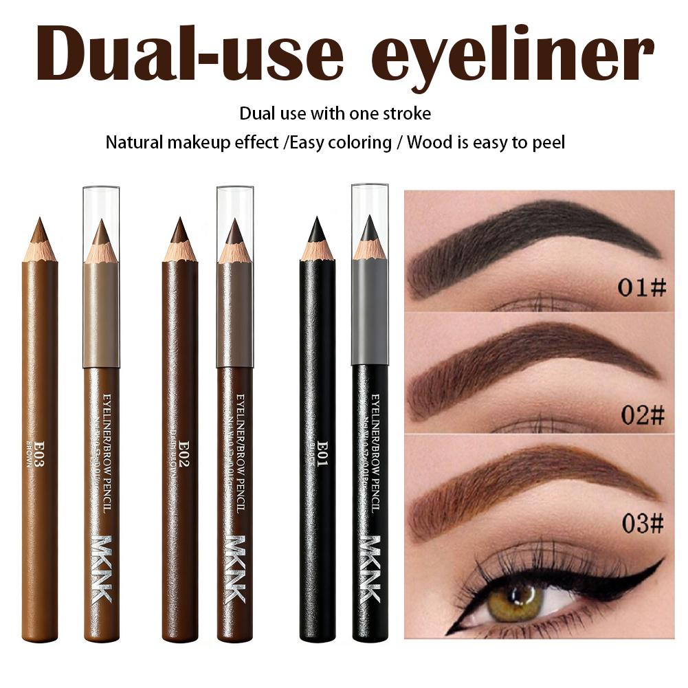 2-in-1 アイライナー＆アイブロウペンシルハンドル 防水 - Beauty Makeup Definition のレビューと価格