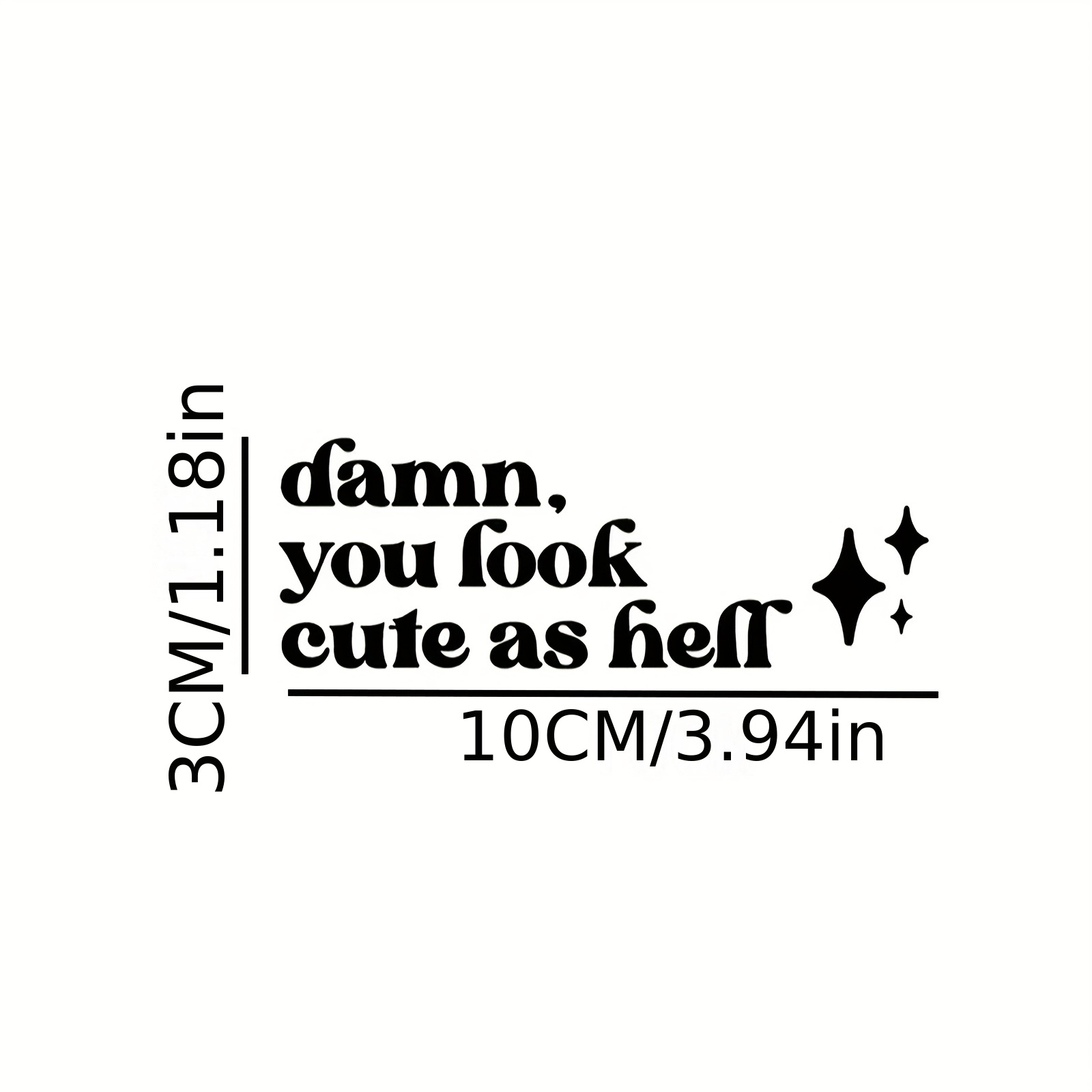 朝の化粧鏡、バックミラー、英語やその他のステッカー「あなたは - Beauty Makeup Definition のレビューと価格