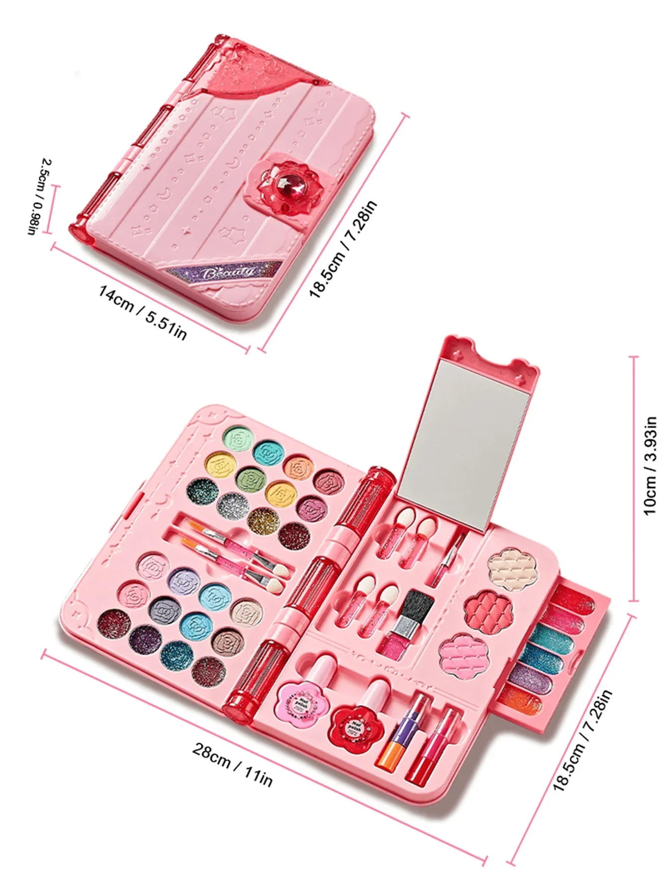 2026年こどもの日最高の贈り物、洗えるキッズメイクアップキ - Beauty Real Makeup のレビューと価格