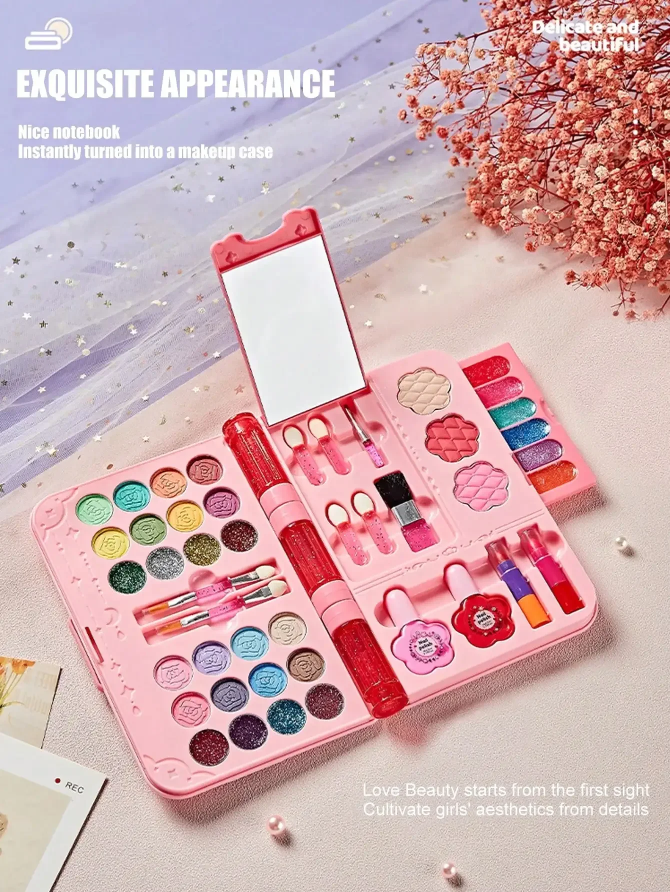 2026年こどもの日最高の贈り物、洗えるキッズメイクアップキ - Beauty Real Makeup のレビューと価格
