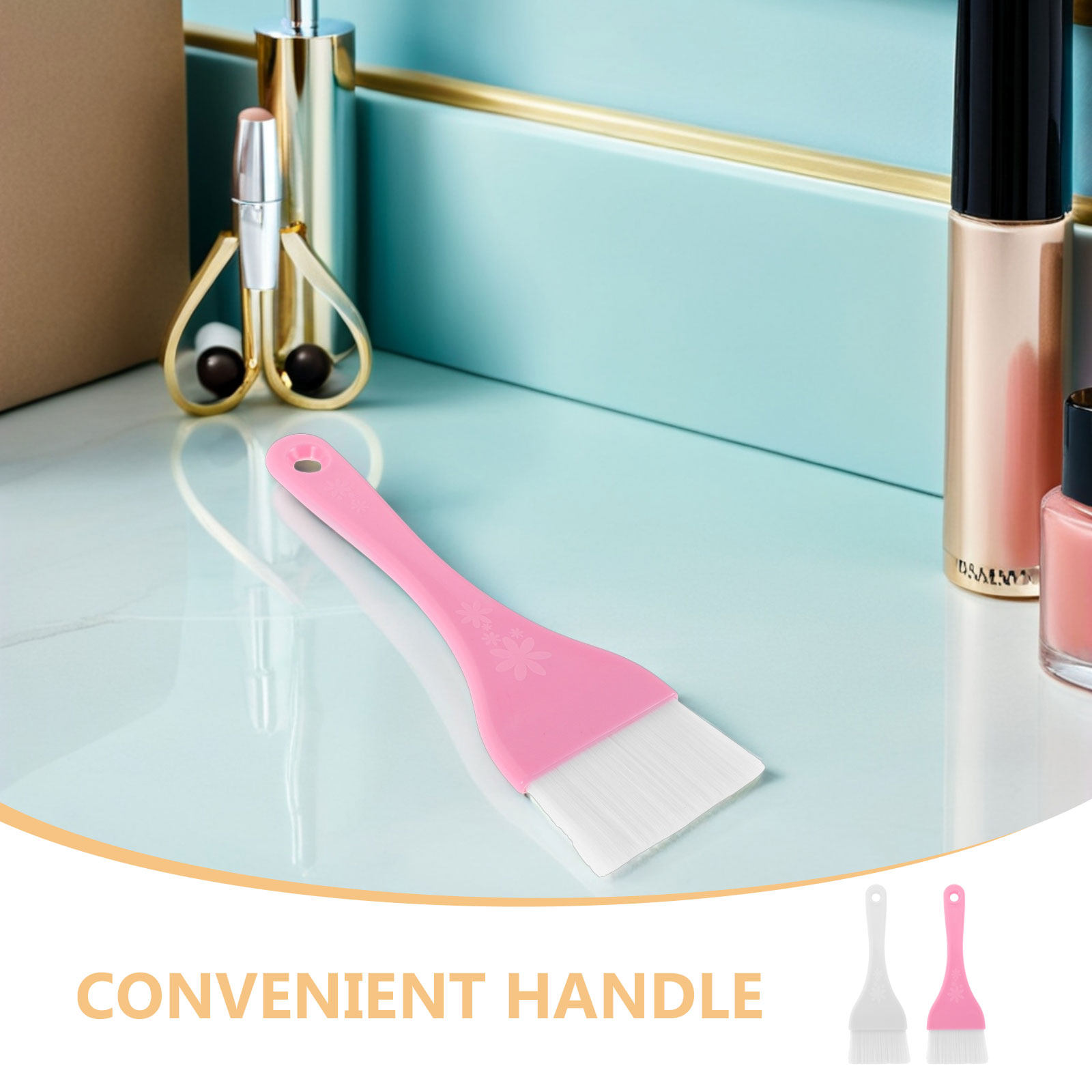 4個入りフェイシャルマスクアプリケーター ソフト大型メイクブ - Makeup Beauty Set のレビューと価格
