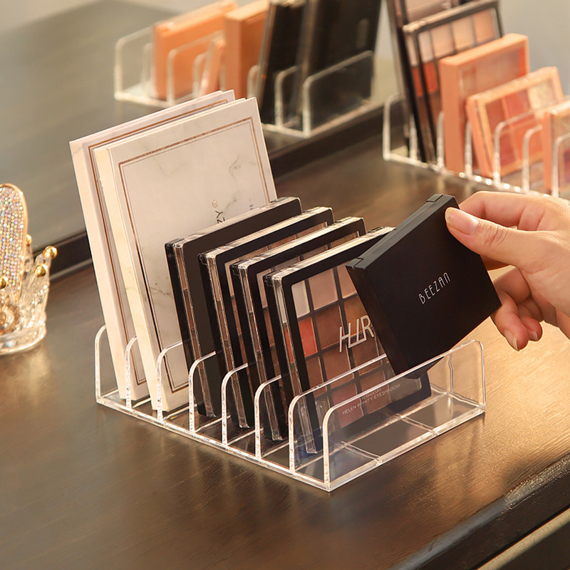 7 コンパートメントメイクアップオーガナイザーデスクトップア - Beauty Makeup Eyeshadow のレビューと価格