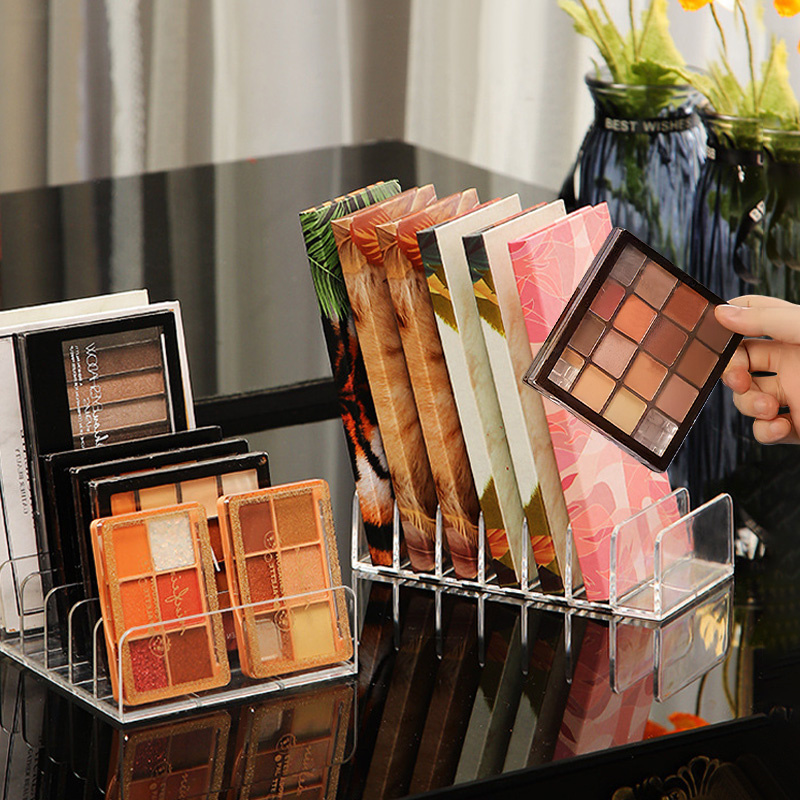 7 コンパートメントメイクアップオーガナイザーデスクトップア - Beauty Makeup Eyeshadow のレビューと価格