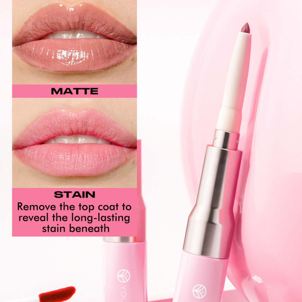 ダブルヘッドリップペンシル ミラー付きグロスリップグレイズ  - Beauty Makeup Definition のレビューと価格